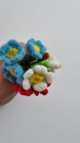 Buchețel cu flori de primăvara